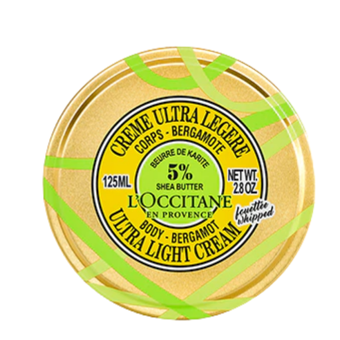 Crème Ultra-Legere Corps Bergamote 125ml L'Occitane